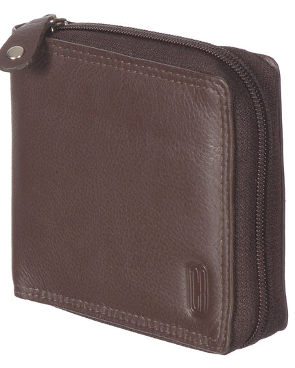 Men's Zip Around Billfold Wallet