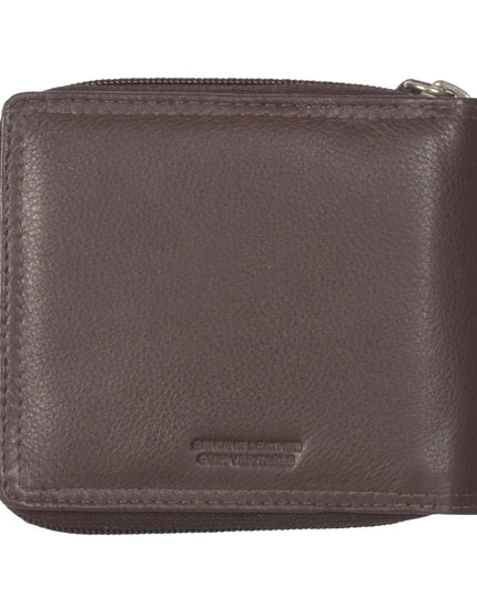 Men's Zip Around Billfold Wallet