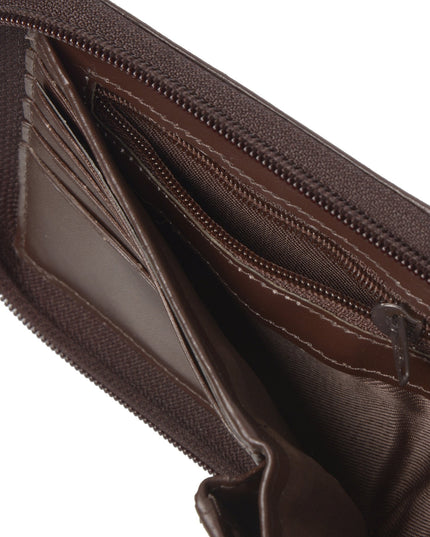 Men's Zip Around Billfold Wallet