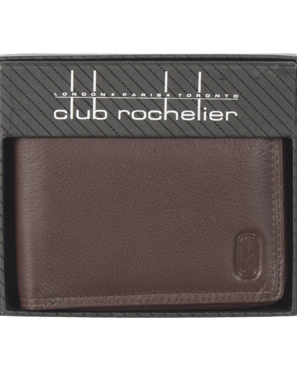 Men's Zip Around Billfold Wallet