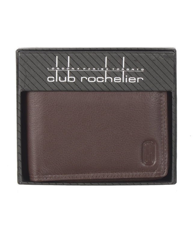 Men's Zip Around Billfold Wallet