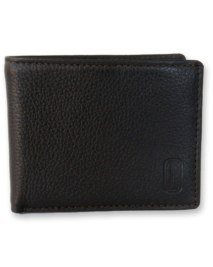 Men's Leather Slim Fold Wallet