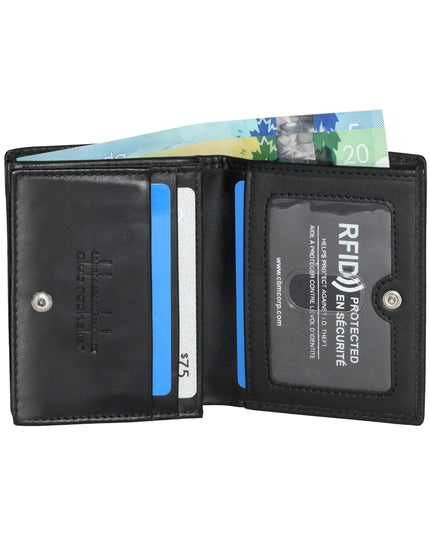 Men's Snap Cardholder and Billfold Wallet