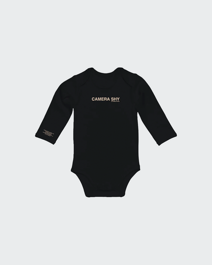 Black Camera Shy | Onesie