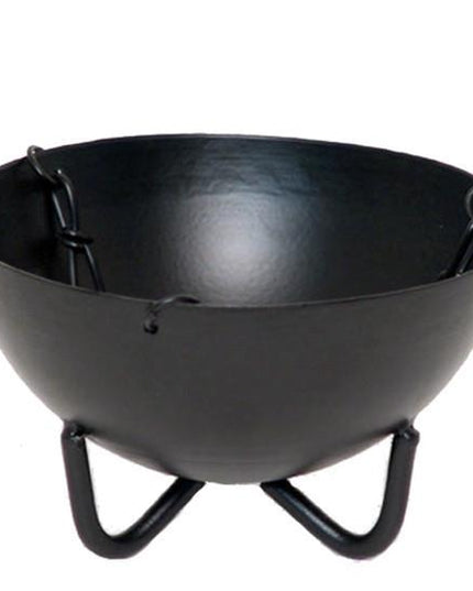 Hanging cauldron for burning smudging herbs and resins - Large
