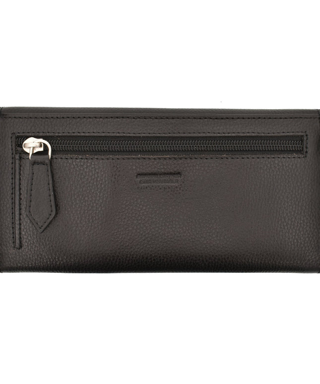 Ladies Clutch Wallet with Checkbook and Gusset