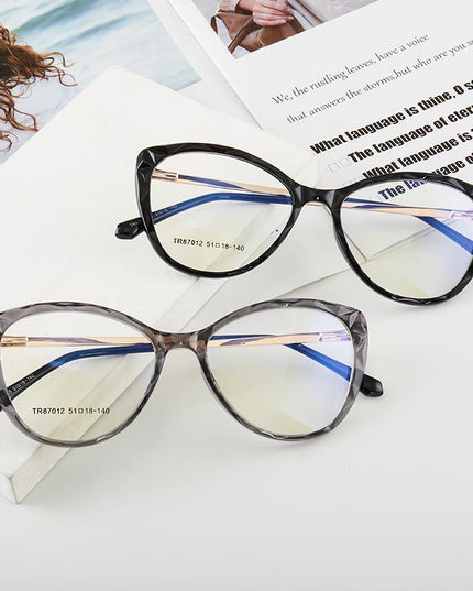 EP Anti - blue glasses Europe and the United States cat eye glasses