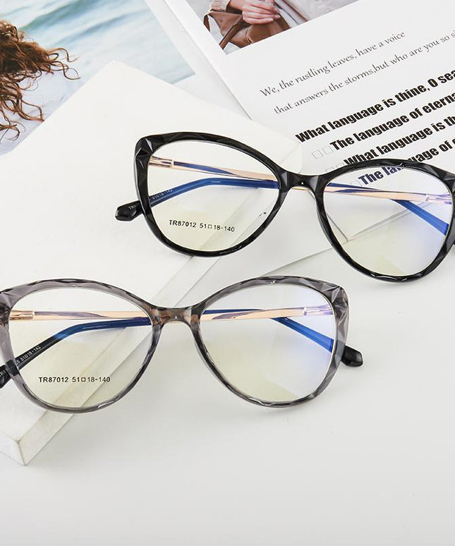 EP Anti - blue glasses Europe and the United States cat eye glasses