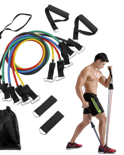 11 Pieces Resistance Bands Set Exercise Bands