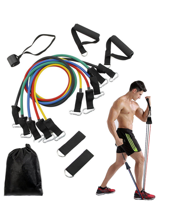 11 Pieces Resistance Bands Set Exercise Bands