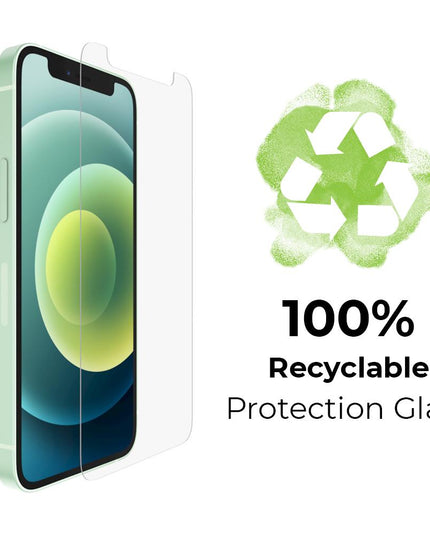 100% RECYCLABLE Tempered glass 2D/3D screen protector