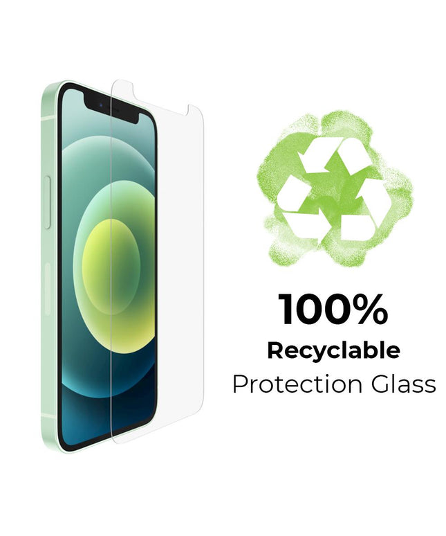 100% RECYCLABLE Tempered glass 2D/3D screen protector