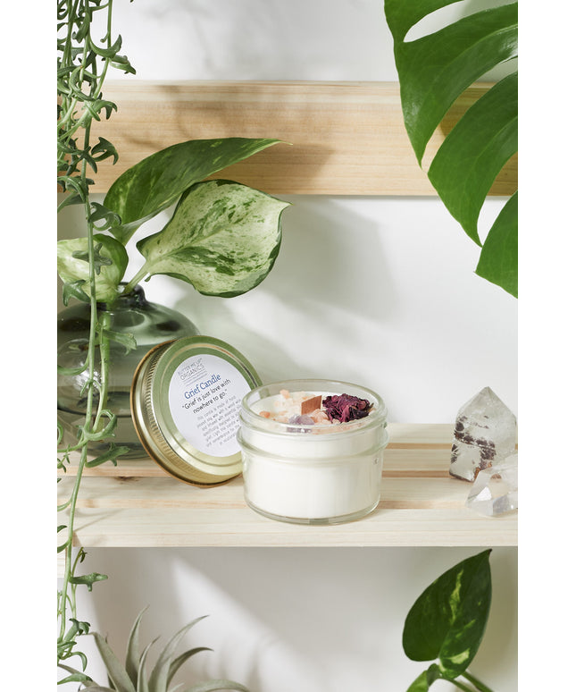 Grief Candle / Intention Candle / Essential Oil Candle / Soy Wax