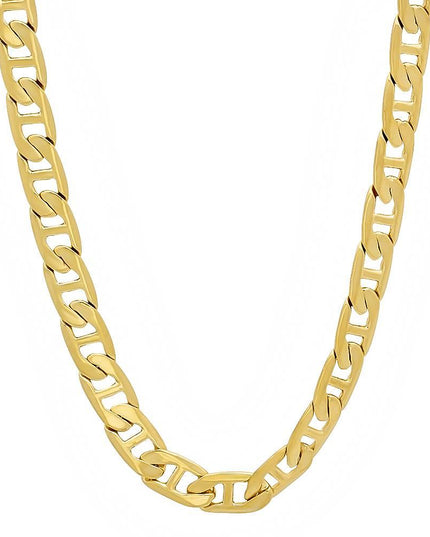 14K Yellow Gold Plated Brass Classic Guci Chain
