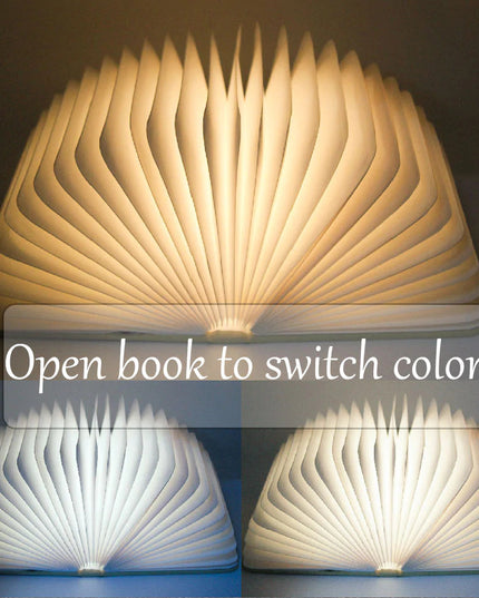 Portable LED Book Decor Night Light