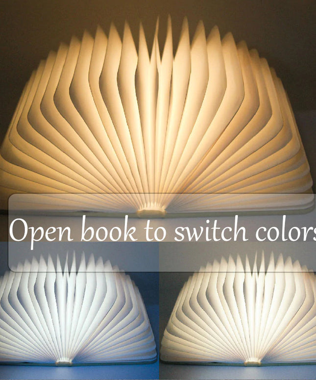 Portable LED Book Decor Night Light