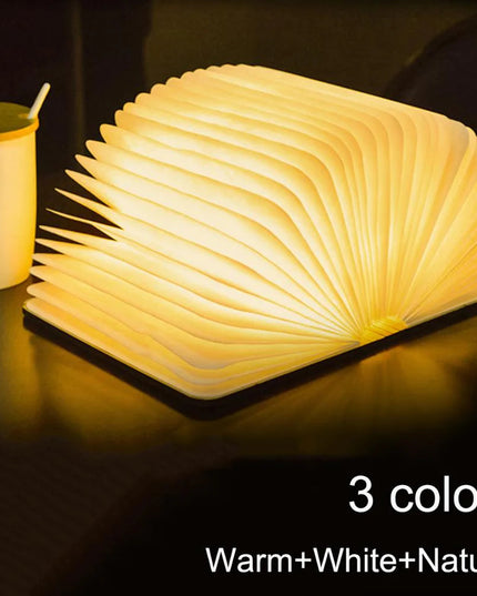 Portable LED Book Decor Night Light