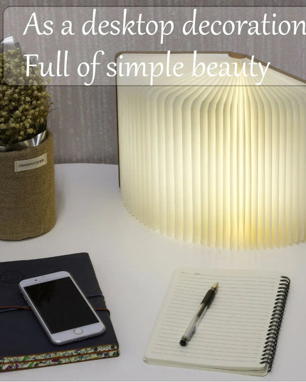 Portable LED Book Decor Night Light