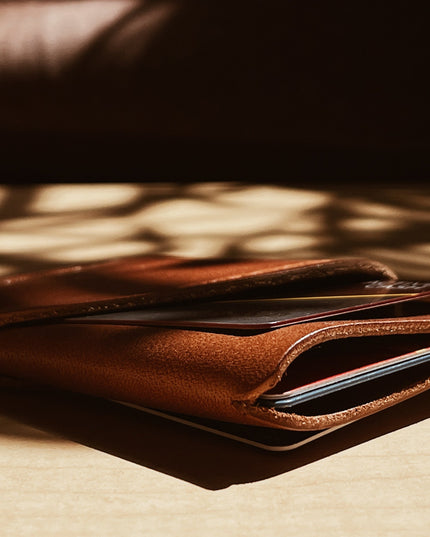 Leather Wrap Wallet