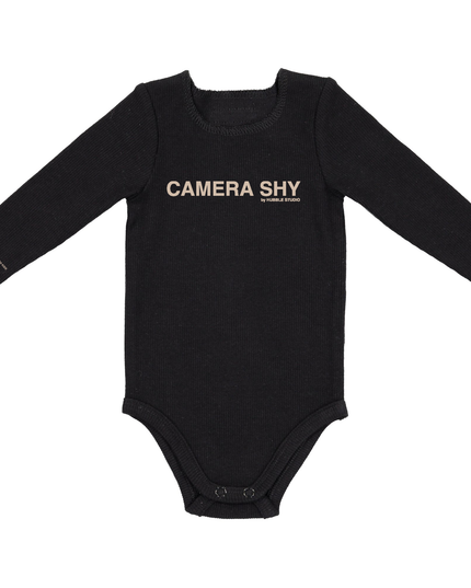 Black Camera Shy | Onesie