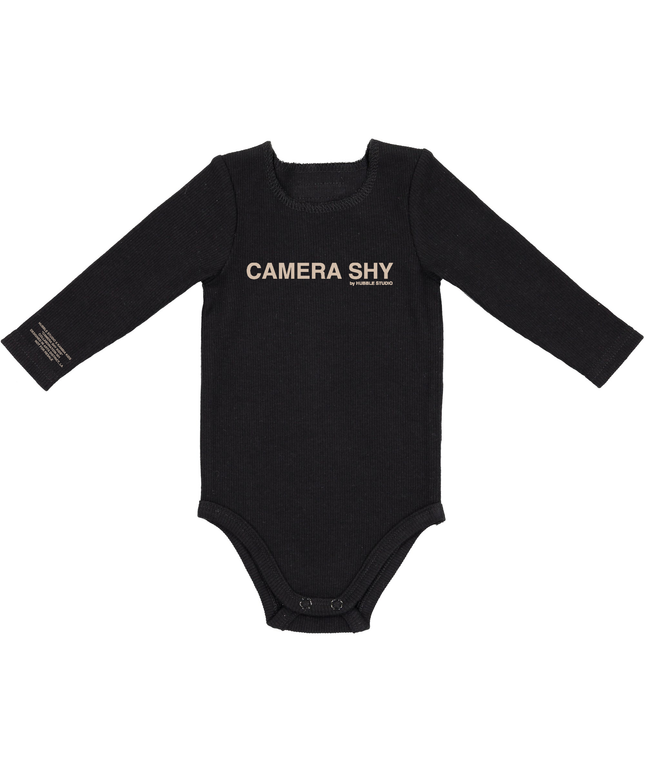 Black Camera Shy | Onesie