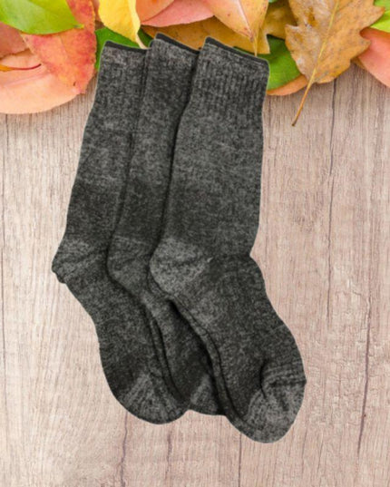 Sierra Socks Men Women Full Cushion 3 Pair Pack Hunting, Hiking and