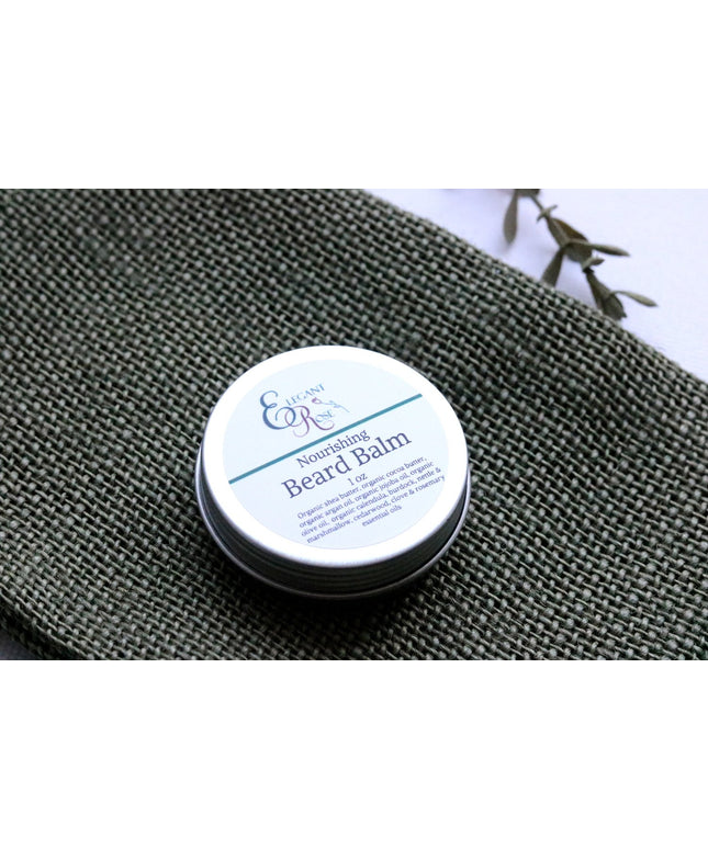 Organic Nourishing Beard Balm, Natural Beard Balm,