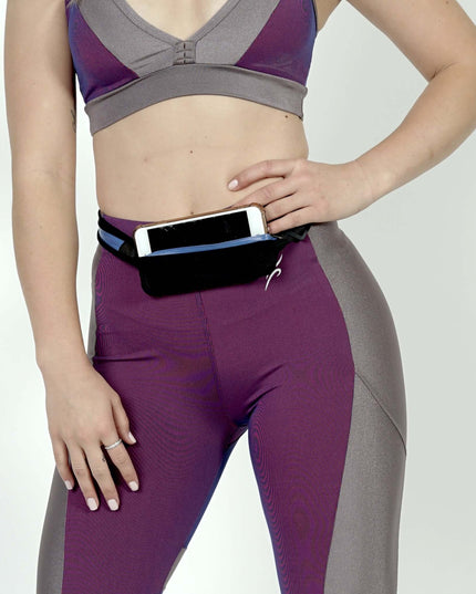 Stride Dual Pocket Running Belt and Travel Fanny Pack for All Outdoor