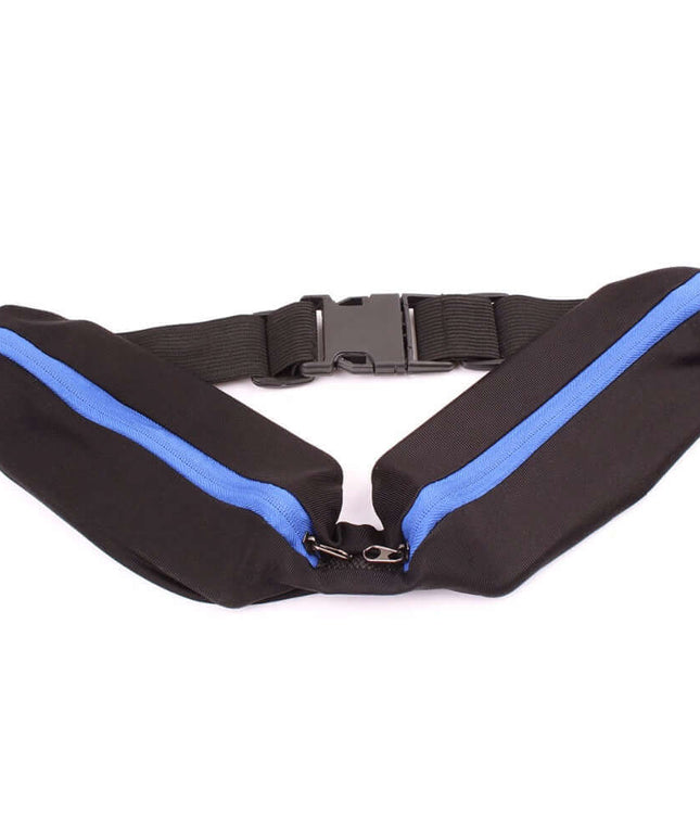Stride Dual Pocket Running Belt and Travel Fanny Pack for All Outdoor