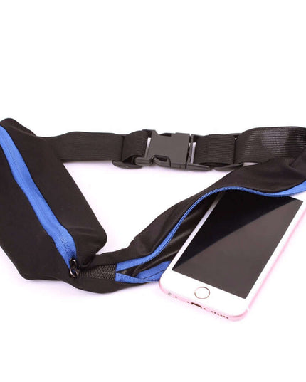 Stride Dual Pocket Running Belt and Travel Fanny Pack for All Outdoor