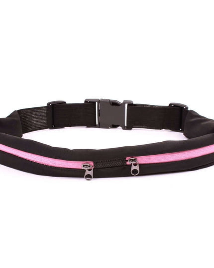 Stride Dual Pocket Running Belt and Travel Fanny Pack for All Outdoor
