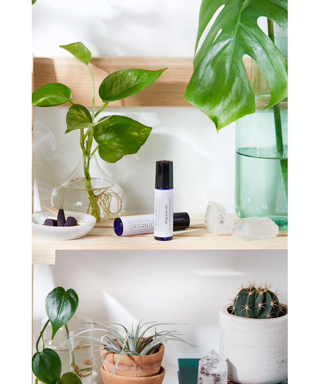 Essential Oil For Migraines / Migraine Relief / Organic Oils For