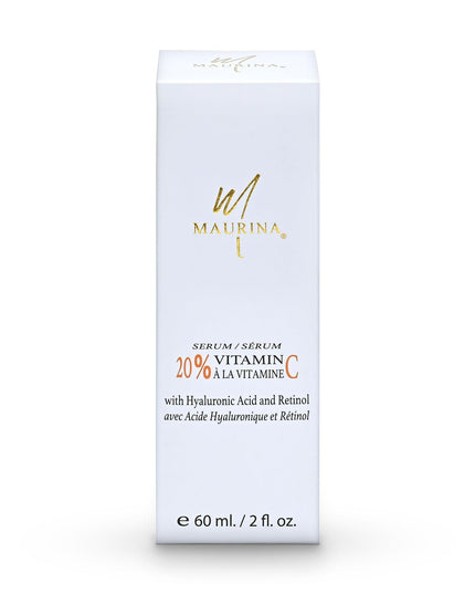 Face Serum -  20% Vitamin C Serum With Hyaluronic Acid And Retinol