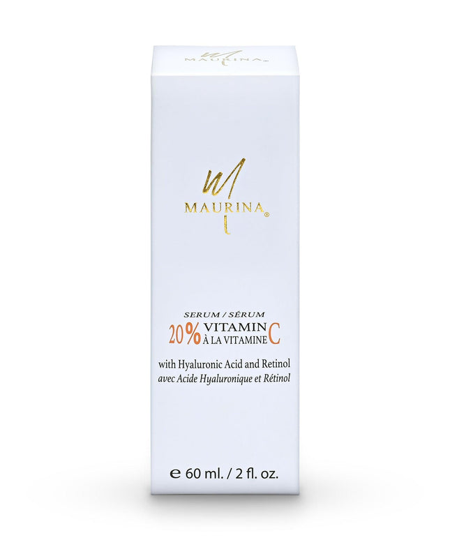 Face Serum -  20% Vitamin C Serum With Hyaluronic Acid And Retinol