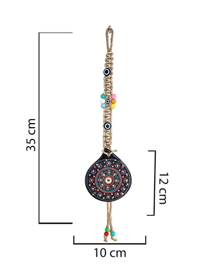 Handmade Ceramic Wall Decoration Evil Eye 10cm