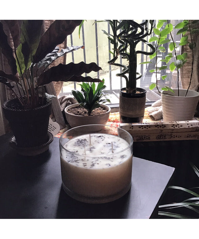 Lavender 3 Wick Aromatherapy Large Soy Wax Candle
