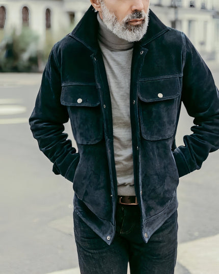 1.A. Casual And Fashionable Solid Color Jacket For Men