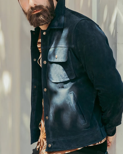 1.A. Casual And Fashionable Solid Color Jacket For Men