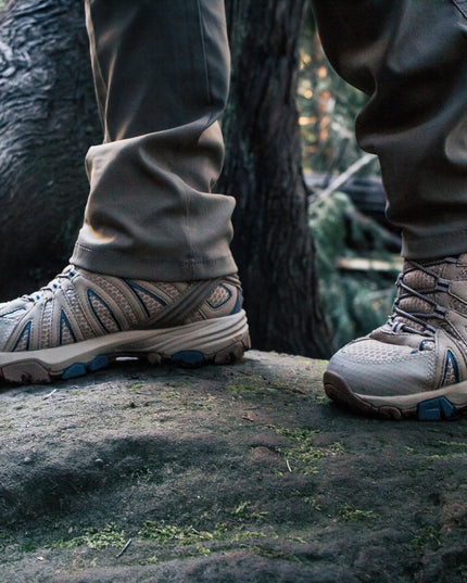 ROCKROOSTER Bedrock Sand 6 Inch Waterproof Hiking Boots with VIBRAM®