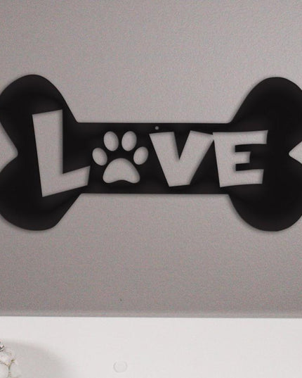 Puppy Love - Metal Wall Art/Decor