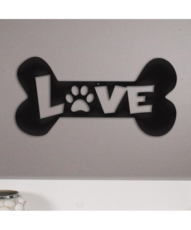 Puppy Love - Metal Wall Art/Decor