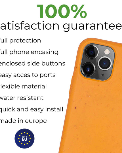 Biodegradable phone case - Orange