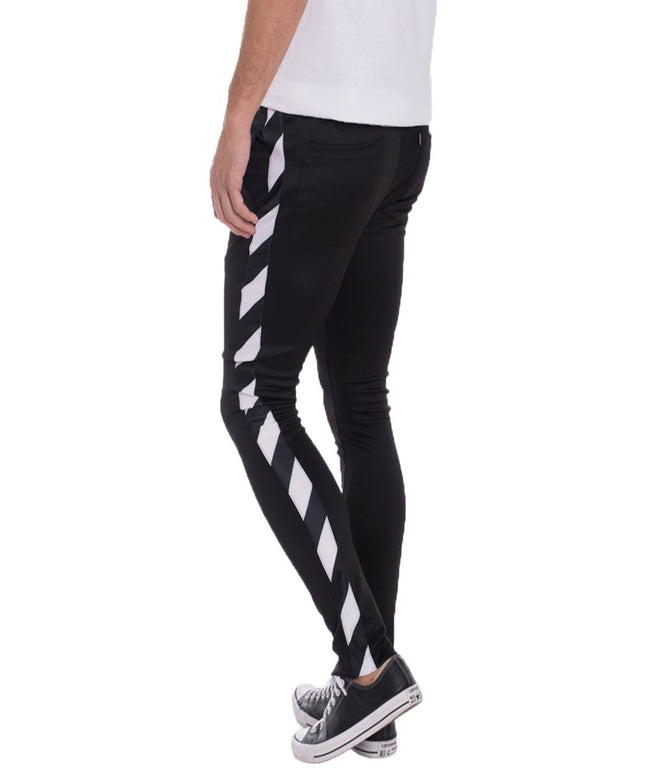 DIAGONAL TRACK PANTS