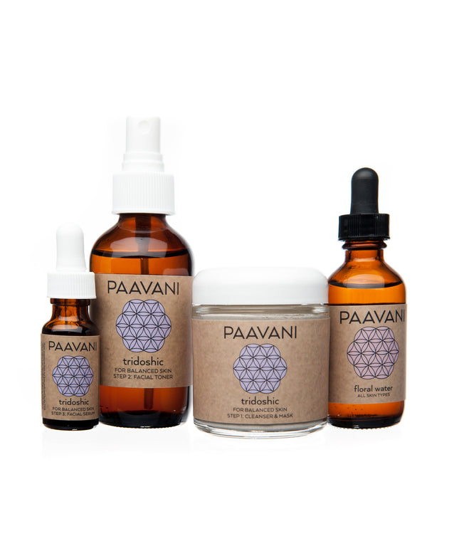 Tridoshic Skincare Ritual | Ayurvedic Facial for Balanced to