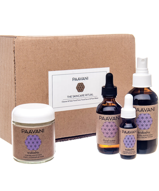Tridoshic Skincare Ritual | Ayurvedic Facial for Balanced to