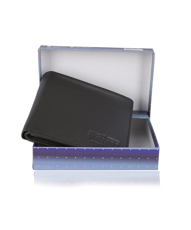 Mens RFID Bifold Wallet | Leather Wallets For Men | RFID Blocking |