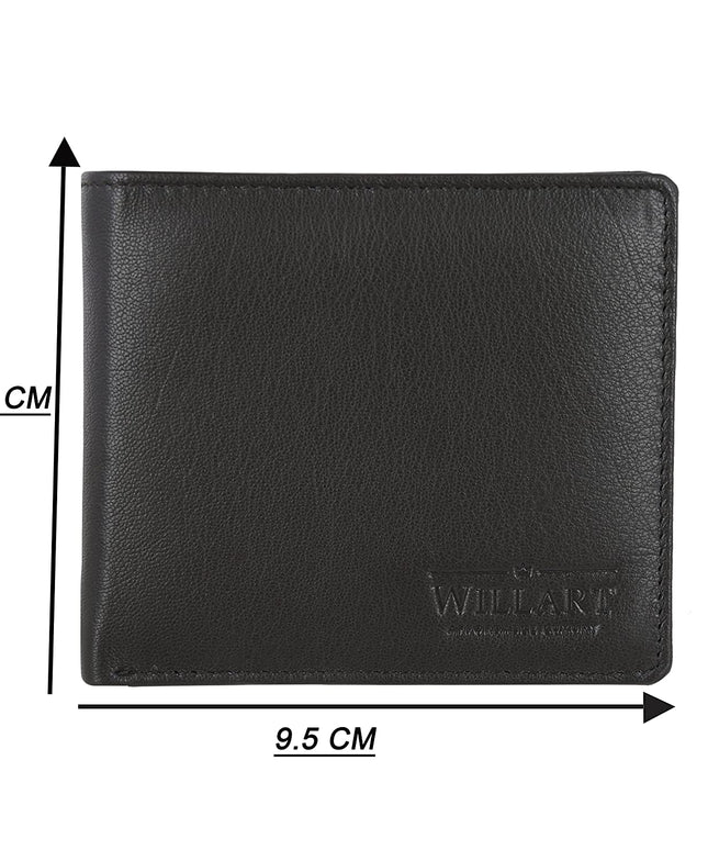 Mens RFID Bifold Wallet | Leather Wallets For Men | RFID Blocking |