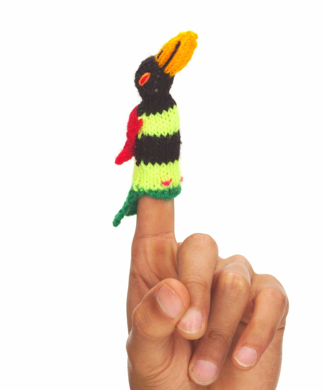 Rainforest Toucan Finger Puppet