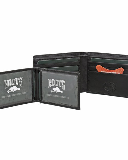 Men's Leather Slimfold RFID Wallet with Removable Passcase