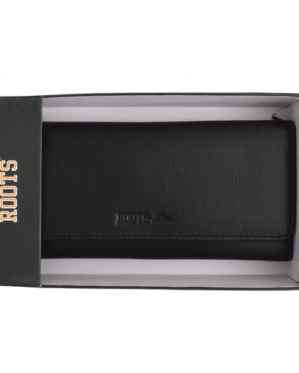 Ladies Leather Slim Clutch Wallet
